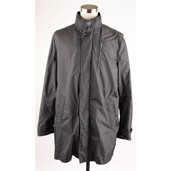 $1,965 Moorer Waterproof Coat Jacket SZ 60/50 Gray LNWOT